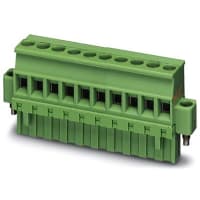Serie de energía de Combicon de la posición del tornillo de enchufe del PWB 5.08m m 12AWG 320V 16A 2