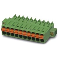 El PWB tapa Empujar-En serie del control de Combicon de la posición 10 de 3.81m m 16AWG 160V 8A