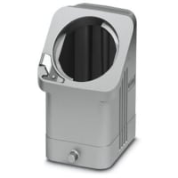 Connector housing Hood Side o Top Entry B6 Locking Clip en Base Bottom