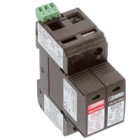 Protector de oleada; de dos vías; contacto de indicador alejado para la CA de 120 V de dos hilos; tierra