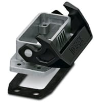 La de Panel Mnt Base Szd15 Sgl Lock, Hc-Sta-D15-Bws-El-Al