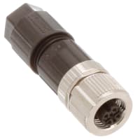 Conectador; circular; Conec 5POS SKT M12 RECTO; SACC-M12FS-5PL M