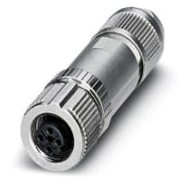 Conec circulares PROFINET CAT5 4POS SKT M12 SACC-M12FSD-4PL PN SH del conectador