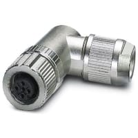 Connector; circular; CONN 5POS SKT ANGLED M12 A-CODED; SACC-M12FR-5PL SH