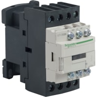 Contactor LC1D, 4P, 2 NINGÚN + 2 NC, AC-1, 40V, 25 A, 120 VAC, serie de TeSys Deca