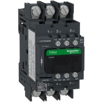 Contactor LC1D, 3P, 3 NO, AC-3, 40V, 50 A, 24 VDC, serie de TeSys Deca