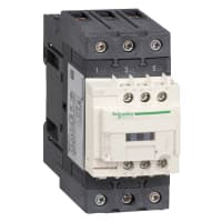 Contactor LC1D, 3-P, 3 NO, AC-3, 40V, 65 A, 600 VAC, 50/60 hertzio, serie de TeSys D