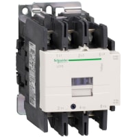Contactor LC1D, 3P, 3 NO, AC-3, 40V, 80 A, 120 VAC, 50/60 hertzio, serie de TeSys Deca