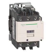Contactor LC1D, 3-P, 3 NO, AC-3, 40V, 80 A, 200 VAC, 50/60 hertzio, serie de TeSys D