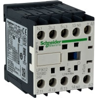 Contactor, 3P, 440 V 9 A, 1 NC auxiliar, 24 bobina del VDC, serie de los micrones de TeSys