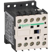 Contactor, 3P, 440 V 12 A - 1 NC auxiliar - bobina de la C.C. de 24 V, serie de los micrones de TeSys