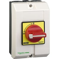 TeSys Vario incluido, desenganche del interruptor de emergencia, 10A