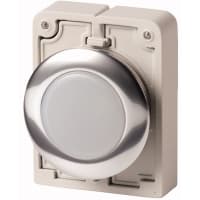 Luz de indicador de 30m m, 30m m, plano, blancos, serie M30
