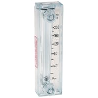 Flujómetro, MMA-37, del +/- exactitud 4% de a gama completa, agua de 20-200 cc/min