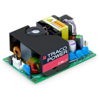 Fuente de alimentación de AC-DC, abierto, médica, 100W, 24V@4.17A, 85-264V, serie de TPP 100A-J