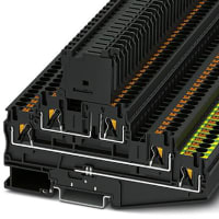 Funda el bloque de terminales modular - pinta 4-PE/L/HESILED 24 (5X20)