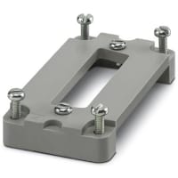 PLACA de ADAPTADOR de D-SUB PARA 25POS; para las cubiertas de HEAVYCON B; HEAVYCON B10 a DB25