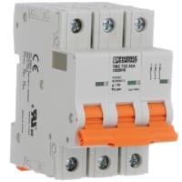 Serie termal de polo 3 magnético 2A 277VAc UL1077 TMC 7 del interruptor