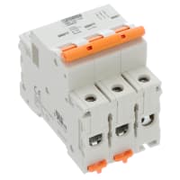 Serie termal de polo 3 magnético 13A 277VAc UL1077 TMC 7 del interruptor