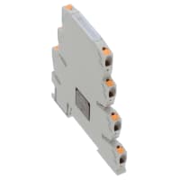 Relais; de estado sólido; 24 VDC; Carril del estruendo; 1 serie del relais del PLC Slimline de N/Ocontact