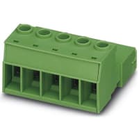 Serie de energía de Combicon de la posición del tornillo de enchufe del PWB 10.16m m 6AWG 1000V 76A 3