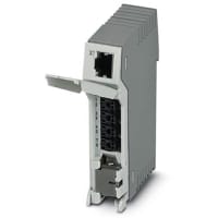 Panel de remiendo, RJ45 Gato a IDC, 10/100/1000 Mbps, carril del estruendo, IP20, gris