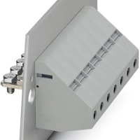 Serie de energía Feed-Through de la posición Combicon del bloque de terminales 15.1m m 2AWG 500V 101A 1