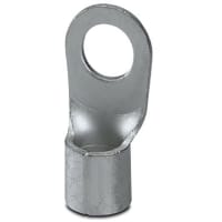 Estirón del cable; Circular; Perno prisionero M10; Encrespadura; AWG 2; No-Aislado; Cobre electrolítico