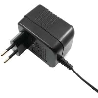 Extremidad de la entrada 12VDC/450mA/6W hacia fuera 2.1x5.5m m del enchufe 240VAC/50-60Hz del euro de la fuente de alimentación