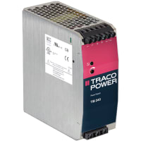 Fuente de Alimentación CA-CC, Riel DIN, 240 W, 48 V@5 A, 85-264V, Serie TIB