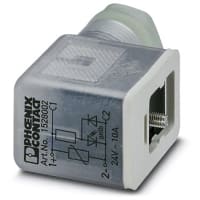 Posición del conectador 3 de la válvula. mecanografíe B 1 LED con el circuito protector