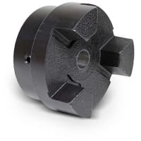 Acoplador de la quijada; L225; 3/4 " alesaje; NINGÚN KILOVATIO; acero