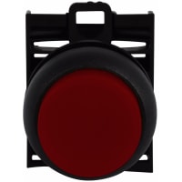 Operador iluminado del botón, 22.5m m, rojo, nema 4X 13