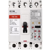 Interruptor, marco del Fd, tipo Fde, serie de C, 160 A, 3 poste, 600 V, carril del dinar