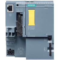 El PLC, CPU, 2 RJ45 1 RS485 vira hacia el lado de babor, los módulos máximos de la entrada-salida de 2048, serie de Simatic S7-300