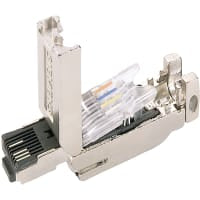 ENCHUFE NETO RJ45 2X2 180 de SIPLUS