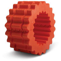 Seguro-Doble la manga de acoplador; tamaño 7; Hytrel