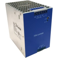 Fuente de alimentación, AC-DC, carril del estruendo,  48 VDC, 10A, 480W, 115-230V adentro, serie de DRB