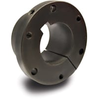Buje de QD; Seguro-Apretón; tamaño E; alesaje de 3 3/8 "; acero