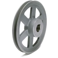 Polea acanalada de FHP; Polea del V-Belt; con la chavetera; 1 " alesaje; 10.75 " OD; B, 4L, 5L, A, correa