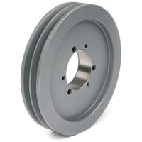 Polea del V-Belt; polea acanalada; alesaje del buje; QD; SK; 9.75 " OD; surco 2; Correa de A/de B; hierro fundido