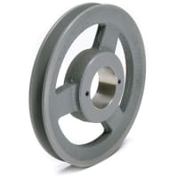 Polea acanalada de FHP; Polea del V-belt; alesaje del buje; QD; Cuarto de galón; 9.25 " OD; A; B; 5L; 4L; Correa; 1 surco