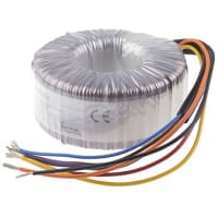 El transformador 100VA de Toroidal 2 hizo salir 2 x 115VAC x 2 primario 12VAC secundario
