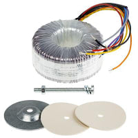 El transformador 120VA de Toroidal 2 hizo salir 2 x 115VAC x 2 primario 24VAC secundario