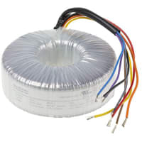 El transformador 200VA de Toroidal 2 hizo salir 2 x 115VAC x 2 primario 24VAC secundario