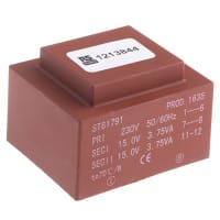 TRANSFORMADOR 7.5VA 2X15V del PWB