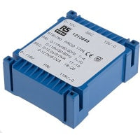 TRANSFORMADOR 10VA 2X12V del PWB del PERFIL BAJO