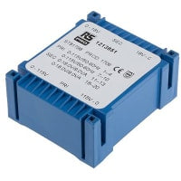 TRANSFORMADOR 18VA 2X18V del PWB del PERFIL BAJO