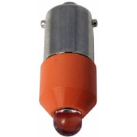 Continuo conducida, rojo, 6/12 VAC/VDC