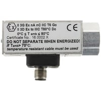 La UL electromecánica del interruptor de presión NPT M12 20-200kPa IP67 aprobó